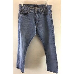 POLO Ralph Lauren The Varick Slim Straight JEANS Size 34x28 Mens Stretch 34 X 28